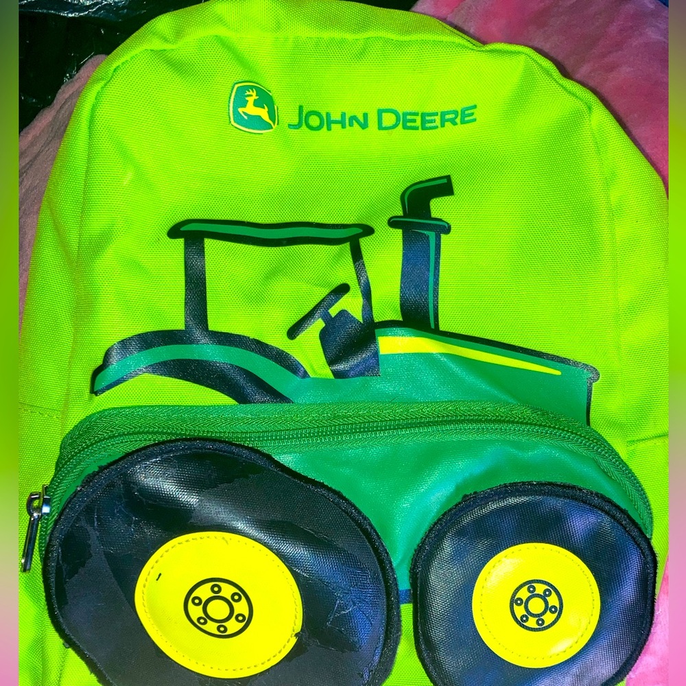 John Deere toddler backpack